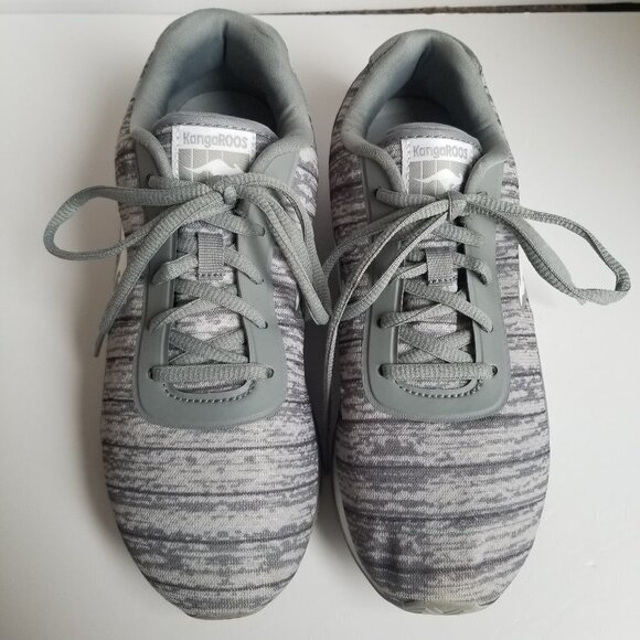 Kangaroos Sneakers Women's Size 8 Athletic Shoes Runners Lace Up US Grey - Picture 2 of 12
